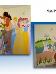 Mural Princesas 1